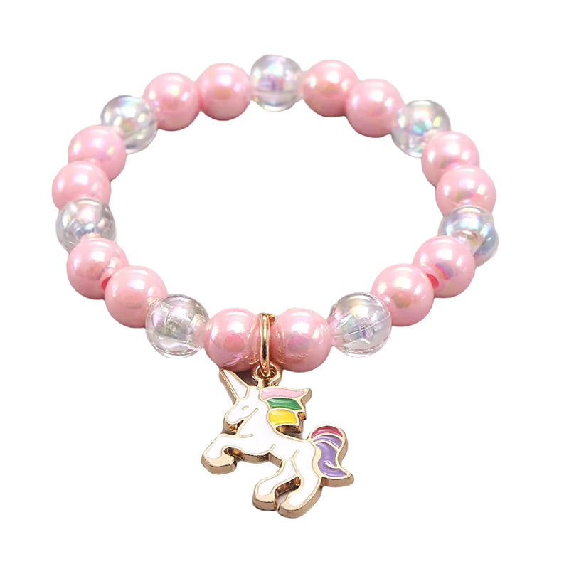 Kid Girl Charm Bead Bracelet Wholesale 60643649