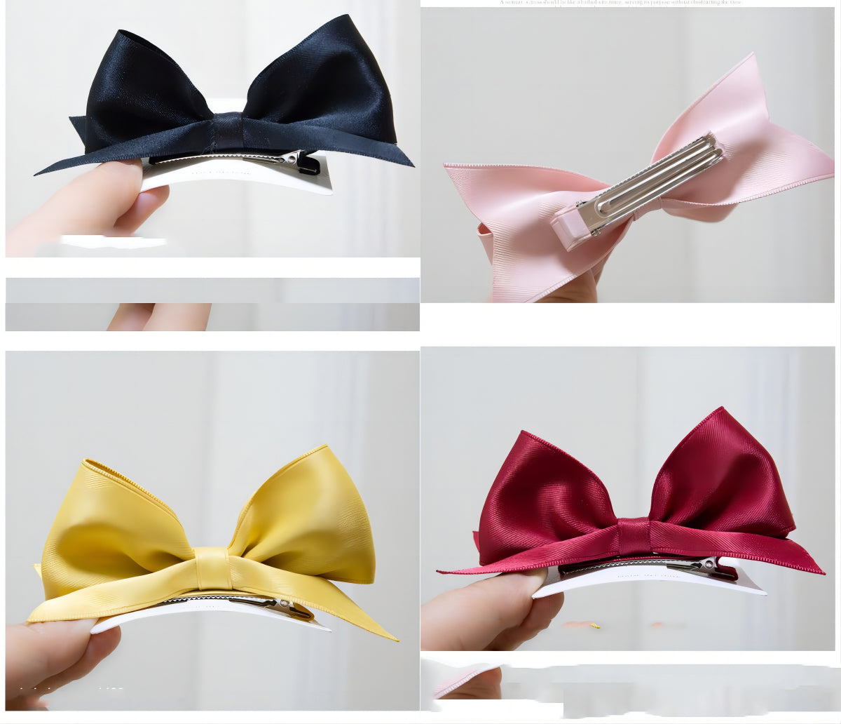 Kid Girls Solid Color Bow Headwear Wholesale 220620358