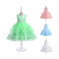 Kid Girls Solid Color Dressy Princess Dresses Wholesale 230803210