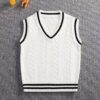 Kid Unisex Color-blocking Crochet Tank Tops Wholesale 22113007