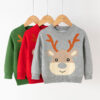 Kid Unisex Letters Animals Car Crochet Print Christmas Sweaters Wholesale 65647653