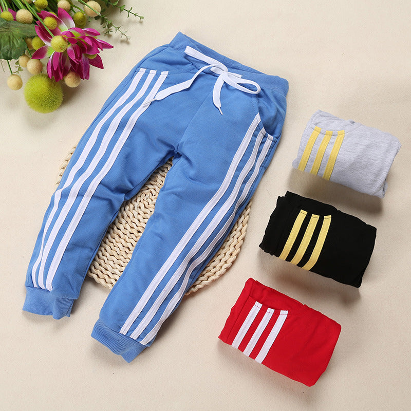 Kid Unisex Solid Color Pants Wholesale 22011406