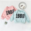 Mommy And Me Baby Kid Letters Hoodies Swearshirts Wholesale 221101438