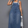 Plus-Size Women Denim Jumpsuit