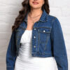 Plus-Size Women Denim Top
