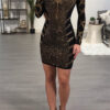 Rhinestone Sexy Party Dress