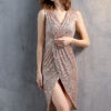 Strapless Mini Evening Dress Dinner Party Formal Party Sexy Nightclub Chic Elegant Short Dress