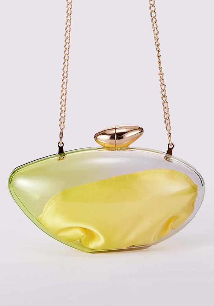 Transparent Fashion Bag Acrylic Evening Clutch for Women