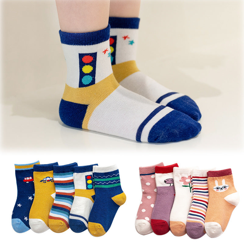 Unisex Cartoon Socks Wholesale 22032815