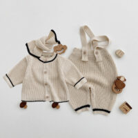 Unisex Color-blocking Cardigan Wholesale 220929925