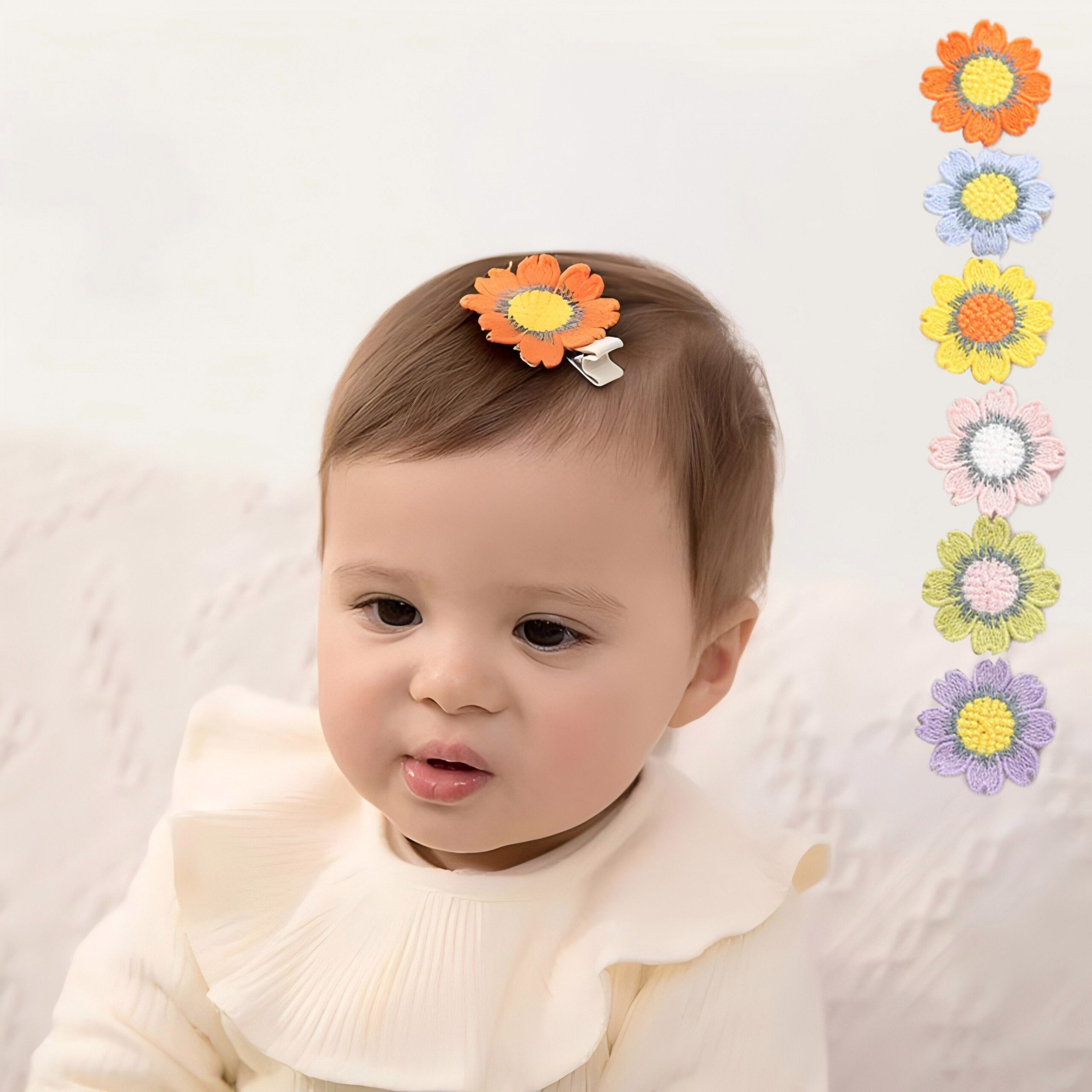 Unisex Solid Color Flower Headwear Wholesale 220302122