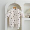 Wholesale 0-18M Baby Bear Fall Winter Cotton Jumpsuit W