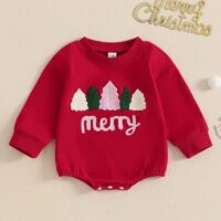 Wholesale 0-18M Baby Cartoon Letters Christmas Tree Tow