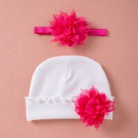 Wholesale 0-24M Baby Flower Hats And Headband Holiday P