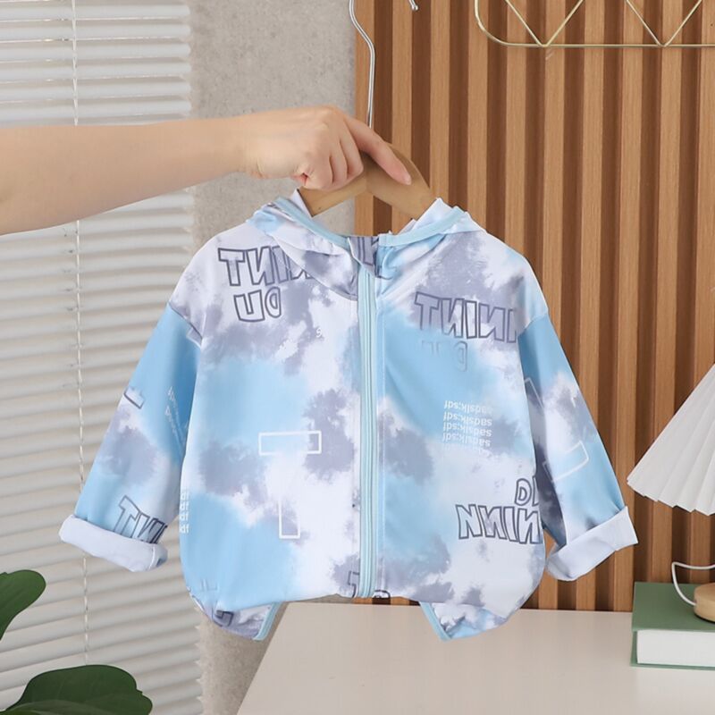 Wholesale 12M-5Y Toddler Boys Thin Long-Sleeved Hoodie