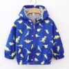 Wholesale 18M-6Y Toddler Girls Dinosaur Long Sleeve Jac