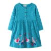 Wholesale 18M-7Y Toddler Girls Cartoon Polka Dots Long-