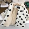 Wholesale 18M-7Y Toddler Girls Mid-Length Polka Dot Pad