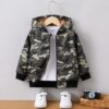 Wholesale 2-6Y Toddler Boys Camouflage Hooded Outwear J