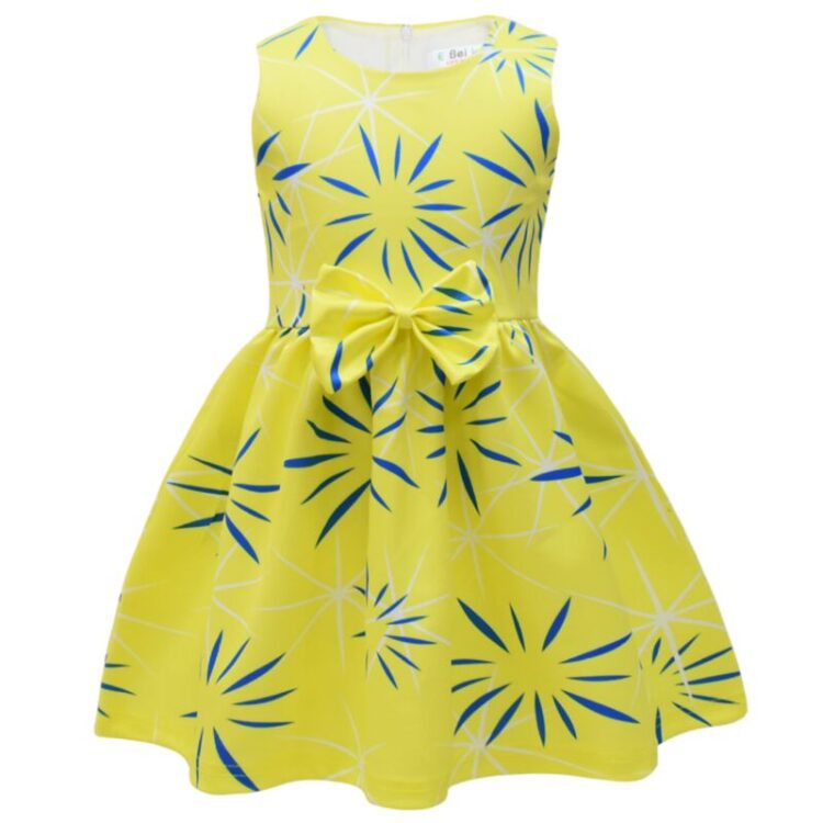 Wholesale 2-8Y Kids Summer Cartoon Printed Sleeveless F