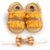 Wholesale 3-18M Baby Girls Polka Dot Soft Bottom Ruffle
