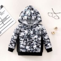 Wholesale 3-24M Baby Boy Long Sleeve Color Blocking Cam