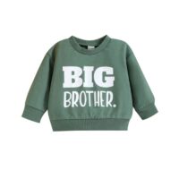 Wholesale 3-24M Baby Boy Long Sleeve Letter Print Round