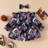 Wholesale 3-24M Baby Girls Halloween Long Sleeve Butter