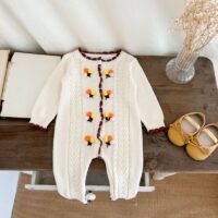 Wholesale 3-24M Baby Girls Stereoscopic Crochet Knit Ju