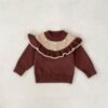 Wholesale 3-24M Baby Handmade Ball Crochet Pullover Kni