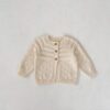 Wholesale 3-24M Baby Hollow Long Sleeve Knitted Jackets