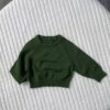 Wholesale 3-24M Baby Knitted Sweater Solid Color Pullov