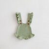 Wholesale 3-24M Baby Ruffled Flutter Sleeve Overalls Wh