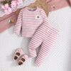 Wholesale 3-24M Baby Striped Cartoon Solid Color Tops S