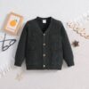 Wholesale 3-24M Baby V-Neck Long Sleeve Sweater Cardiga