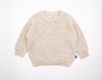 Wholesale 3M-6Y Toddler Color Dot Cotton Crew Neck Knit