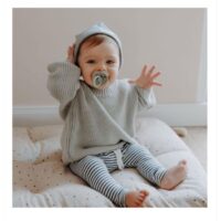 Wholesale 3M-6Y Toddler Crew Neck Cotton Pullover Knit