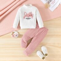 Wholesale 6M-3Y Baby Girls Printed Long-Sleeved Tops Ri