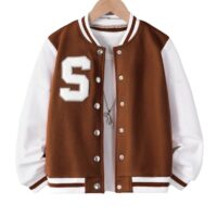 Wholesale 7-12Y Kids Baseball Long-Sleeved Lettering Pa