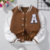 Wholesale 7-12Y Kids Boys Autumn Winter Stand Collar Lo