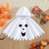 Wholesale 9M-4Y Toddler Girls Halloween Cape White Ghos