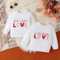 Wholesale 9M-4Y Toddler Girls Valentine's Day LOVE Embr