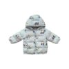 Wholesale 9M-4Y Toddler Girls Winter Hooded Down Jacket