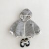 Wholesale 9M-5Y Toddler Boys Bear Hoodie Striped Sweats
