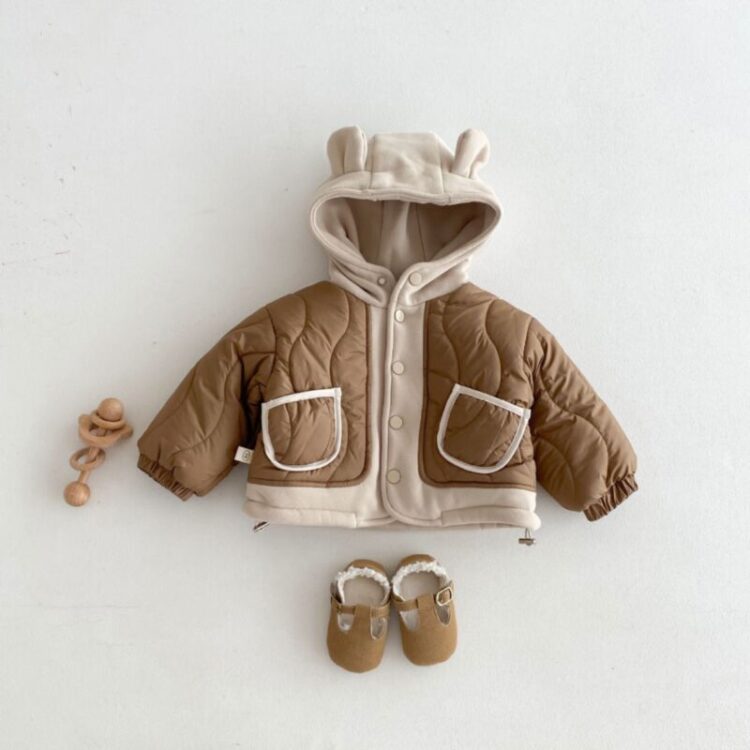 Wholesale 9M-5Y Toddler Boys Colourblocked Thickened Ho