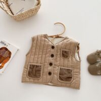 Wholesale 9M-5Y Toddler Boys Contrast Sleeveless Vest J