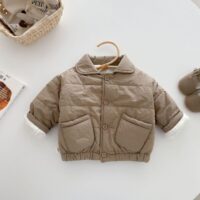 Wholesale 9M-5Y Toddler Boys Plush Hooded Jackets & Coa