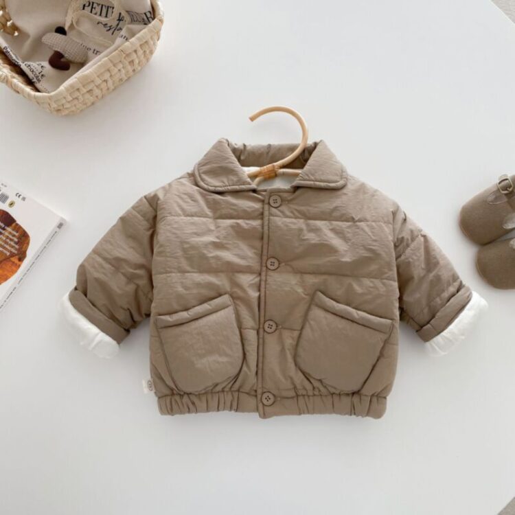 Wholesale 9M-5Y Toddler Boys Plush Hooded Jackets & Coa