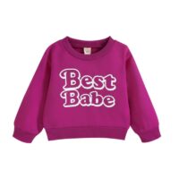 Wholesale 9M-5Y Toddler Girls & Boys Long Sleeve Letter