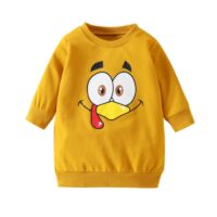 Wholesale 9M-6Y Toddler Boy Cartoon Chicken Head Print